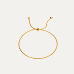 Aurelia Bracelet in 18k gold-plated stainless steel — luminous chain by Soleil à Deux
