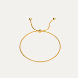 Aurelia Bracelet in 18k gold-plated stainless steel — luminous chain by Soleil à Deux