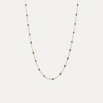 Como Necklace in 18k gold-plated stainless steel — fine chain by Soleil à Deux