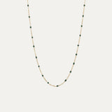 Como Necklace in 18k gold-plated stainless steel — fine chain by Soleil à Deux
