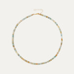 Coppa Cabana amethyst necklace variant — purple stone gold necklace