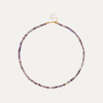 Coppa Cabana Necklace detail — natural stone close-up by Soleil à Deux