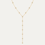 Monaco Necklace in 18k gold-plated stainless steel — elegant chain by Soleil à Deux