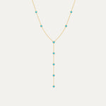 Santorini Necklace in 18k gold-plated stainless steel — Mediterranean chain by Soleil à Deux