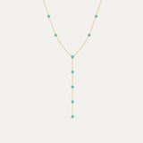 Santorini Necklace in 18k gold-plated stainless steel — Mediterranean chain by Soleil à Deux
