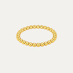 Sienna Bracelet in 18k gold-plated stainless steel — sculptural bangle by Soleil à Deux