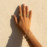 Signet Ring lifestyle — timeless symbolic gold ring by Soleil à Deux